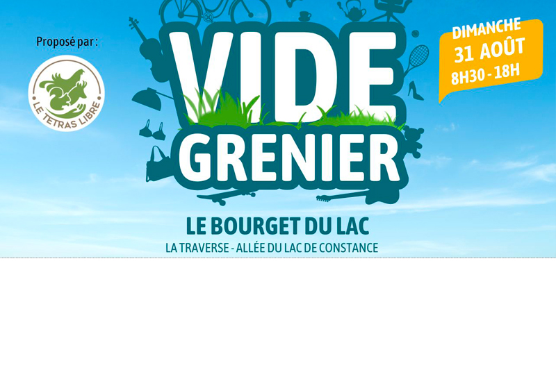 affiche vide-grenier