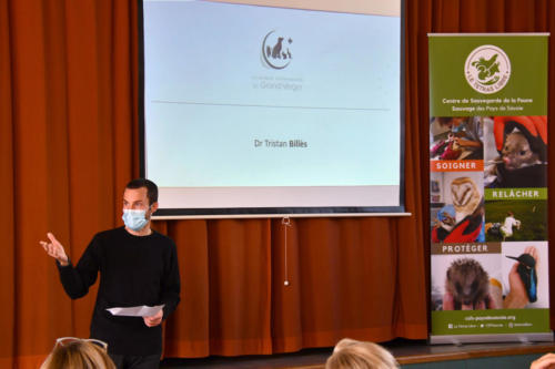 Dr Tristan Billès, vétérinaire à la clinique du Grand Verger